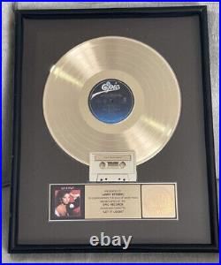 Gloria Estefan and Miami Sound Machine LP Gold RIAA Record Award Let it Loose Gloria Estefan and Miami Sound Machine LP Gold RIAA Record Award Let it Loose