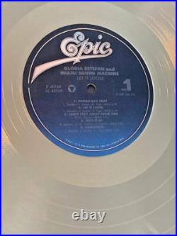 Gloria Estefan and Miami Sound Machine LP Gold RIAA Record Award Let it Loose Gloria Estefan and Miami Sound Machine LP Gold RIAA Record Award Let it Loose