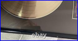 Gloria Estefan and Miami Sound Machine LP Gold RIAA Record Award Let it Loose Gloria Estefan and Miami Sound Machine LP Gold RIAA Record Award Let it Loose