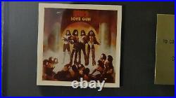 Gold Kiss Riaa Record Award Disc to Worthy Patterson for Love Gun 1977 Original