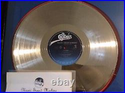 Gold Record Award Miami Sound Machine Fabulous Thunderbirds Autographed Gloria