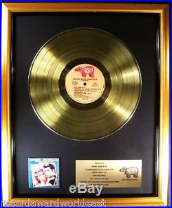 Grease The Original Soundtrack Gold LP Gold Non RIAA Record Award John Travolta