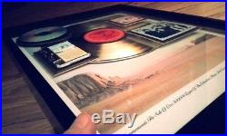 HIGHWAYMAN Gold Record Award (Columbia) Special RARE 17 X 21 withWillie, Waylon
