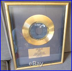 Hall & Oates Gold Record Award for RICH GIRL 45 RPM