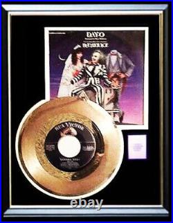 Harry Belafonte Day-o Banana Boat Gold Record Rare Non Riaa Award Beetlejuice