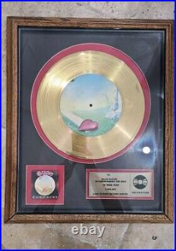 Hearts Magazine LP 24k Gold Plate Non RIAA Record Award