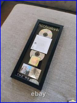 Hoobastank The Reason RIAA Multi Platinum Gold Record Award Rare 2 Mil Rock Hoobastank The Reason RIAA Multi Platinum Gold Record Award Rare 2 Mil Rock