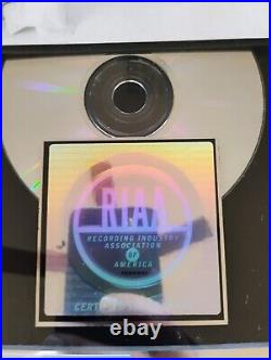 Hoobastank The Reason RIAA Multi Platinum Gold Record Award Rare 2 Mil Rock Hoobastank The Reason RIAA Multi Platinum Gold Record Award Rare 2 Mil Rock