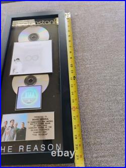 Hoobastank The Reason RIAA Multi Platinum Gold Record Award Rare 2 Mil Rock Hoobastank The Reason RIAA Multi Platinum Gold Record Award Rare 2 Mil Rock