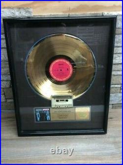 Hooters 1985 Nervous Night RIAA Certified Gold Album Record Cassette Award