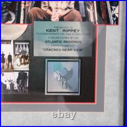 Hootie and the Blowfish Gold RIAA Award Cracked COA Promotor Provenance Hootie and the Blowfish Gold RIAA Award Cracked COA Promotor Provenance