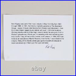 Hootie and the Blowfish Gold RIAA Award Cracked COA Promotor Provenance Hootie and the Blowfish Gold RIAA Award Cracked COA Promotor Provenance