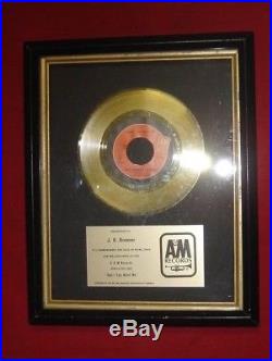 Human League Don't You Want Me Riaa / A&m Records Gold 45 Single Award