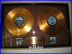 IRON MAIDEN Doppel Gold Award Piece of Mind Number of the Beast 1983 RAR