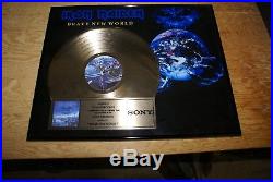 Iron Maiden Presented To Tower Records Gold Record Award Brave New World