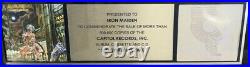 Iron Maiden Somewhere in Time Gold RIAA Record Award Presented to Iron Maiden