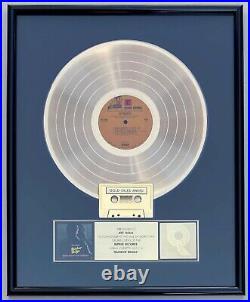 JIMI HENDRIX Rainbow Bridge RIAA GOLD RECORD AWARD Presented to Warner Bros Exec