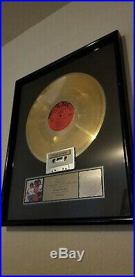 JJ Fad RIAA Gold Award Plaque Hip Hop Miami Bass