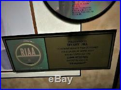 JO DEE MESSINA I'M ALRIGHT 1998 RIAA Gold Record Award Plaque