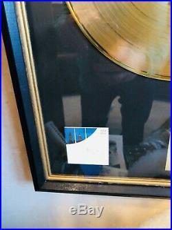 JOE JACKSON NIGHT AND DAY LP Gold Non RIAA Record Award A&M Records
