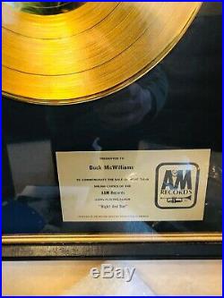 JOE JACKSON NIGHT AND DAY LP Gold Non RIAA Record Award A&M Records