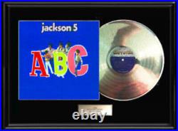 Jackson Five 5 Michael Jackson Abc Lp White Gold Platinum Record Non Riaa Award
