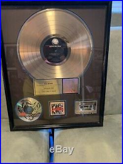 Jackyl Gold Record LP Award Jessie James Dupree CD Push Comes To Shove Authentic