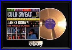 James Brown Cold Sweat Lp Album Rare Gold Record Non Riaa Award