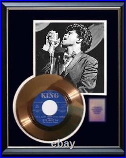 James Brown It's A Man's World Gold Record 45 RPM Rare Non Riaa Award