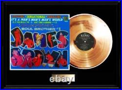 James Brown It's A Man's World Lp Album Rare Gold Record Non Riaa Award