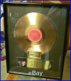 James Taylor Gold Riaa Record Award for Never Die Young