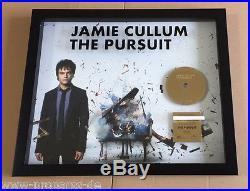 Jamie Cullum Gold Award (goldene Schallplatte) The Pursuit 2010