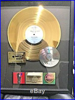 Janet Jackson Riaa gold record award for Control