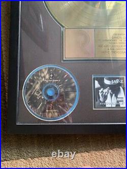 Jay-Z Reasonable Doubt RIAA GOLD Record Award Presented to Dame Dash