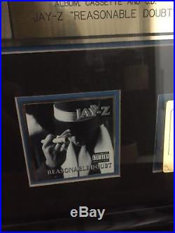 Jay z reasonable doubt RIAA gold Record Award Presented To Kareem Burke