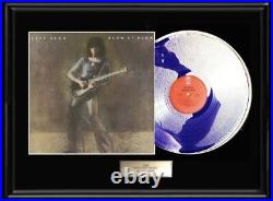 Jeff Beck Blow By Blow White Gold Platinum Toned Record Lp Non Riaa Award