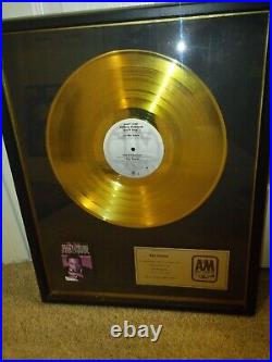 Jeffrey Osborne Don't Stop A&M issued RIAA Gold Record Award