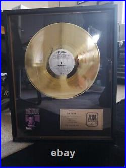 Jeffrey Osborne Don't Stop A&M issued RIAA Gold Record Award