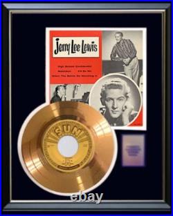 Jerry Lee Lewis Rare Sun Epa 110 Gold Record Non Riaa Award Rare Jerry Lee Lewis Rare Sun Epa 110 Gold Record Non Riaa Award Rare