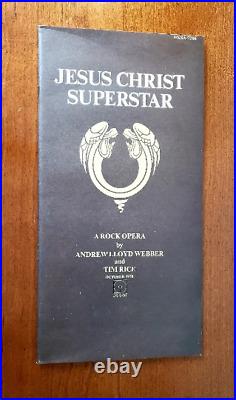 Jesus Christ Superstar 1970 LP UNUSED, Jesus Christ Superstar Gold Record Award