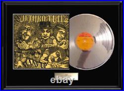 Jethro Tull Stand Up Rare White Gold Silver Platinum Toned Record Non Riaa Award