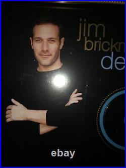 Jim Brickman GOLD RECORD Destiny RIAA Award Pop Music Memorabilia Piano RARE