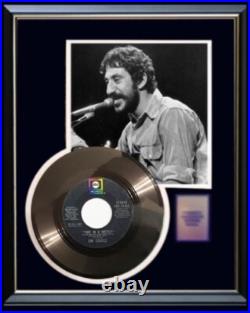Jim Croce Time In A Bottle White Gold Silver Platinum Record Non Riaa Award Rare Jim Croce Time In A Bottle White Gold Silver Platinum Record Non Riaa Award Rare
