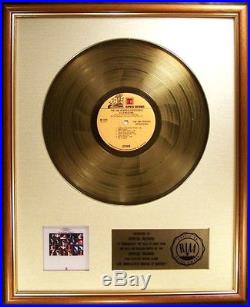 Jimi Hendrix Experience Otis Redding Monterey Pops LP Gold RIAA Record Award