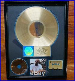 Joe And Then RIAA Gold Album Record Award Official Plaque