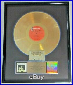 John Cougar Mellencamp Big Daddy Riaa Certified Gold Award 7/10/1989