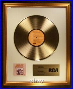 John Denver Back Home Again LP Gold Non RIAA Record Award RCA Records