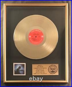 Johnny Cash At San Quentin LP Gold RIAA Record Award Columbia Records