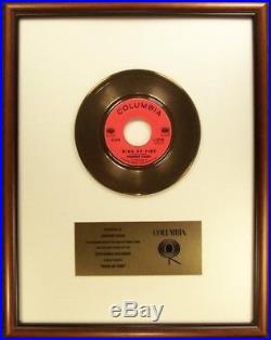 Johnny Cash Ring Of Fire 45 Gold Non RIAA Record Award Columbia Records