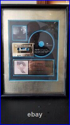 Johnny Gill Let's Get The Mood Right Original Riaa Gold Record Award